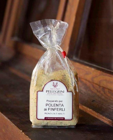 Polenta istantanea ai finferli - Linea Specialità - 350g - Molino Pellegrini