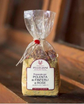 Polenta istantanea ai finferli e rose - Linea Specialità - 350g Molino Pellegrini