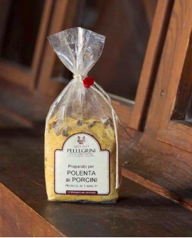 Polenta istantanea ai funghi porcini - Linea Specialità - 350g - Molino Pellegrini