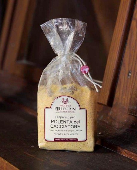 Polenta istantanea del cacciatore - Linea Specialità - 350g - Molino Pellegrini