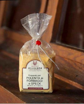 Polenta istantanea speck e formaggi - Linea Specialità - 350g - Molino Pellegrini