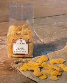 Groste di polenta gusto peperoncino - 100g - Molino Pellegrini