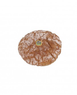 Pane alla Segale integrale con trigonella parzialmente cotto - 500g surgelato - Cartone 10 pezzi -pane alpino -Panificio Trenker