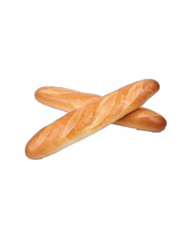 Baguette francese parzialmente cotto - 250g surgelato - Cartone 20 pezzi - pane alpino - Panificio Trenker Sudtirol