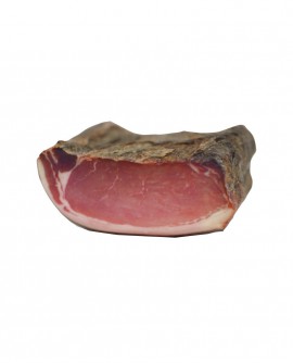 Speck Trentino di Lombata al Ginepro Riserva Roen - trancio piccolo 600g sottovuoto - stagionatura 4 mesi - Fratelli Corra