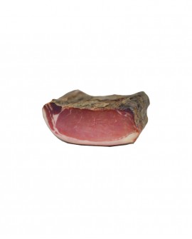 Speck Trentino di Lombata al Ginepro Riserva Roen - trancio piccolo 350g sottovuoto - stagionatura 5 mesi - Fratelli Corra