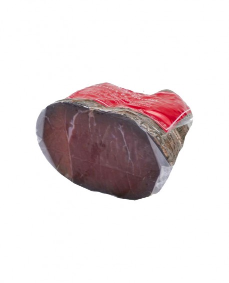 Bresaola di Montagna - trancio piccolo 350g sottovuoto - stagionatura 5 mesi - Fratelli Corra