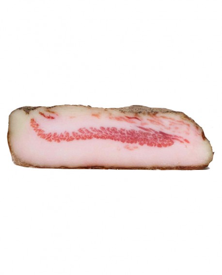 Guanciale al Pepe Nero Selezione Verdés - intero 2Kg sottovuoto - stagionatura 4 mesi - Fratelli Corra