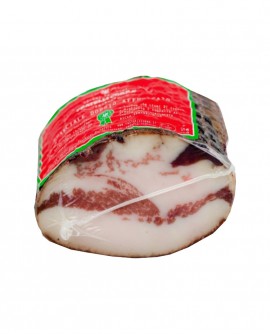 Guanciale Doppio Affumicato Selezione Verdés - intero 2Kg sottovuoto - stagionatura 6 mesi - Fratelli Corra