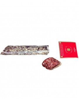 Salame di Camoscio Riserva Roen - Gamssalami 230g sottovuoto - stagionatura 60 giorni - Fratelli Corra