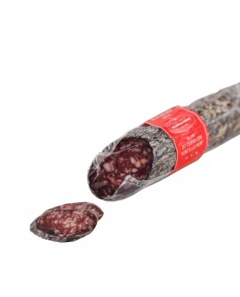 Salamino di Cervo con Mirtillo Nero - Hirschsalami 200g sottovuoto - stagionatura 60 giorni - Fratelli Corra