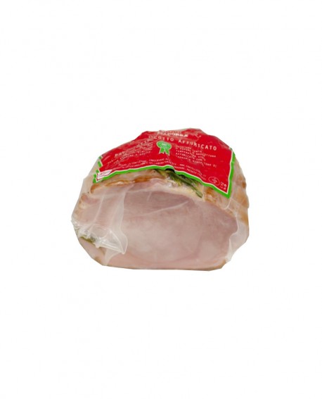 Prosciutto Cotto Affumicato Selezione Verdés - trancio piccolo 600g sottovuoto - Fratelli Corra