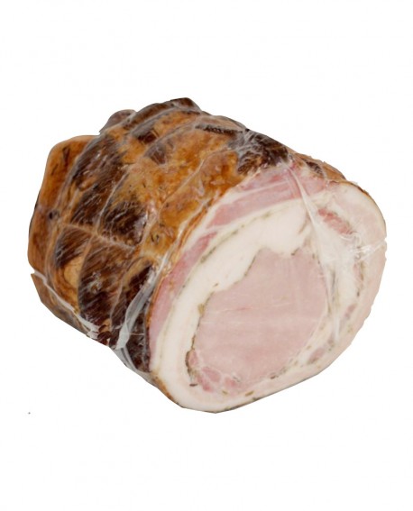 Porchetta Naturale Trentina con semi di finocchio - intera 4Kg sottovuoto - Fratelli Corra